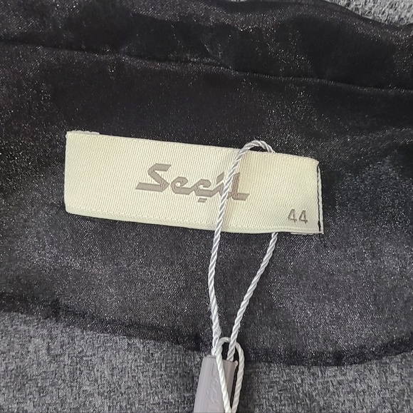 TRENCH COAT Sheer ORGANZA OVERCOAT WITH BELT - Picture 4 of 9